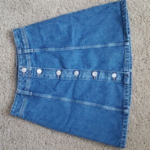 H&M Divided jean skirt size 0